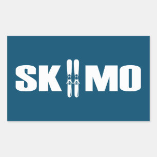 Skimo Rectangular Sticker