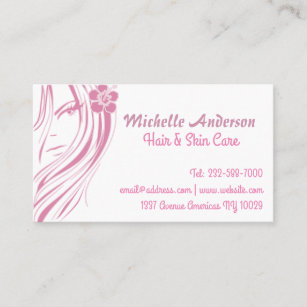 Hair Care Business Cards | Zazzle NZ