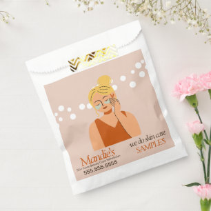 Skin Care Aesthetician Business Salon Sample Favour Bags