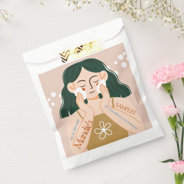 Skin Care Aesthetician Business Salon Spa Samples  Favour Bags (Sealed)