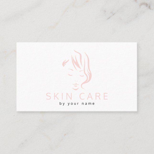 Skin Care Beauty Business Card (Front)