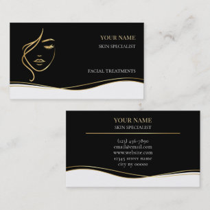 Skin care & Beauty Salon Business Card