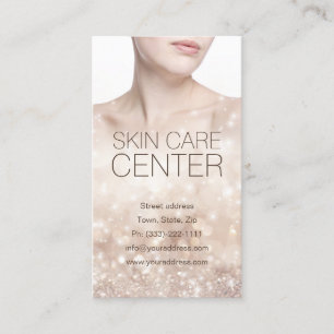 Skin Care Centre Dermatologist Shimmering Card