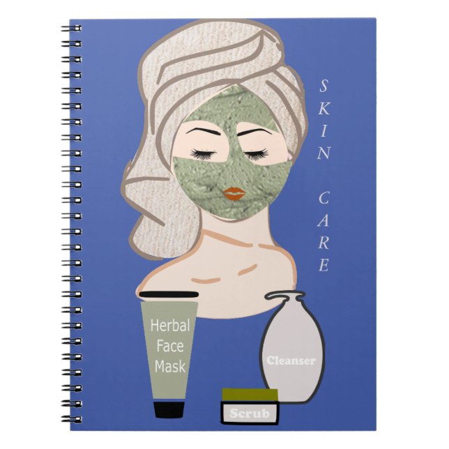 Skin Care  Notebook (Front)