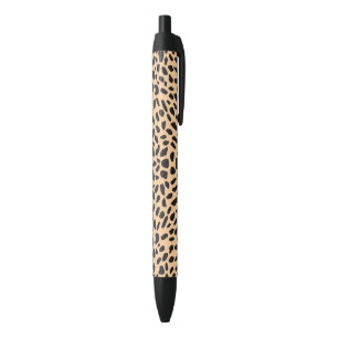 Skin cheetah decor black ink pen