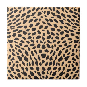 Skin cheetah decor tile