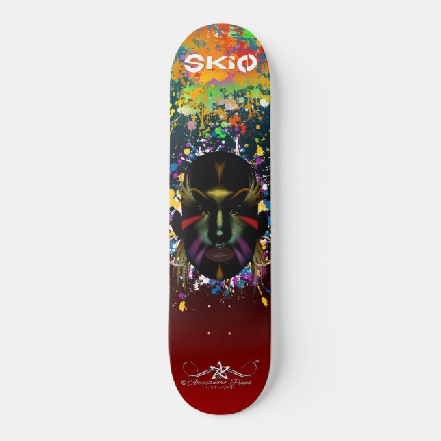 Skin Skateboard (Front)