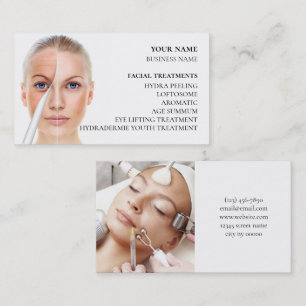 Skincare & Beauty Salon Business Card