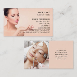 Skincare & Beauty Salon Business Card