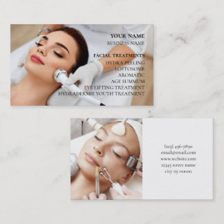 Skincare & Beauty Salon Business Card
