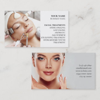 Skincare & Beauty Salon Business Card