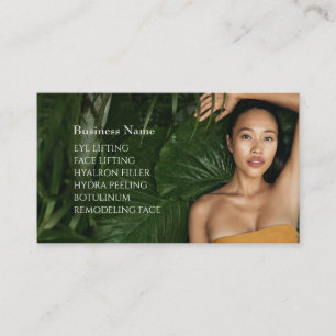Skincare & Beauty Salon Business card