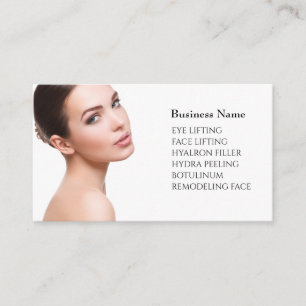 Skincare & Beauty Salon Visitenkarte  Business Card