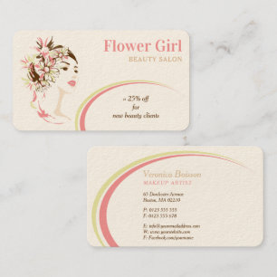 Skincare Healthcare Business Card