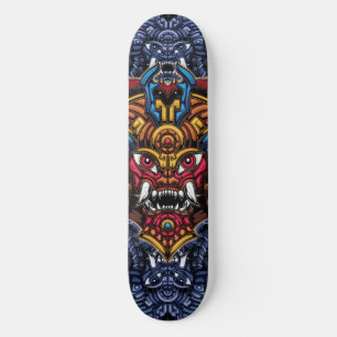 Skineta Máscara Señora del Guerra Skateboard