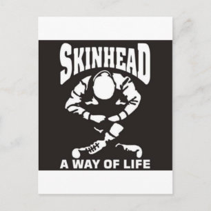 SKINHEAD A WAY OF LIFE POSTCARD