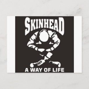 SKINHEAD A WAY OF LIFE POSTCARD