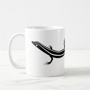 Skink lizard mug