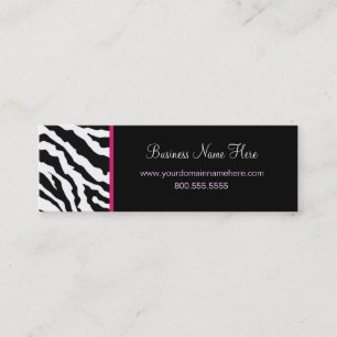 Skinny Business Card Template **Bold