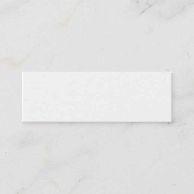 Skinny Business Cards (Front)