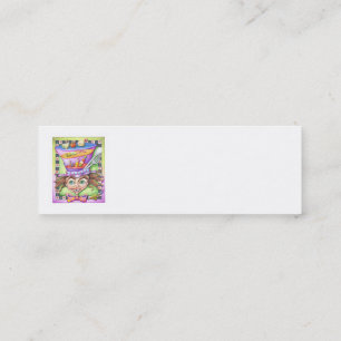 SKINNY BUSINESS CARDS - THE MAD PLATTER