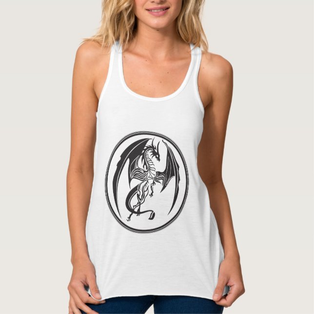 Skinny dragon... singlet (Front)