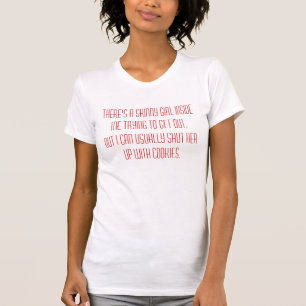 Skinny Girl Inside Me T-shirt