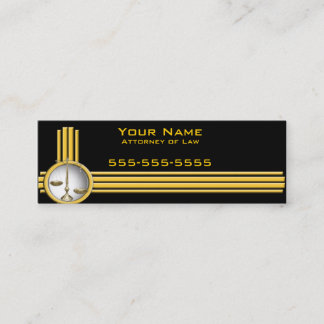 Skinny Law Card