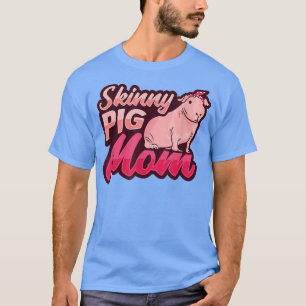 Skinny Pig Mum Bandanna Design for a Guinea Pig Lo T-Shirt