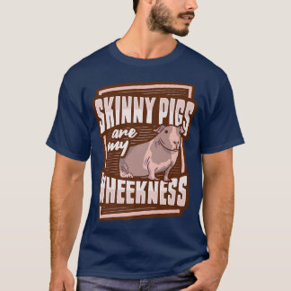Skinny Pig Wheek Design For A Guinea Pig Lover Pre T-Shirt