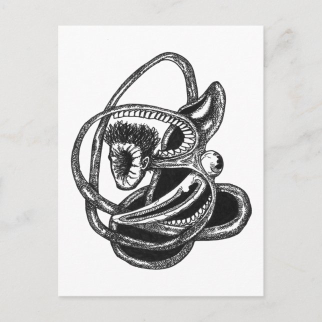 Skinside Out Postcard (Front)