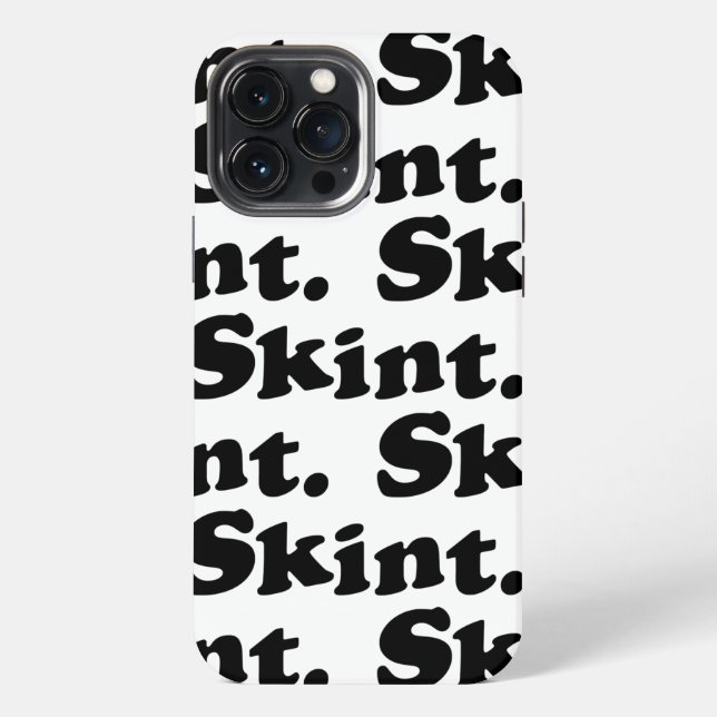 Skint. iPhone Case (Back)