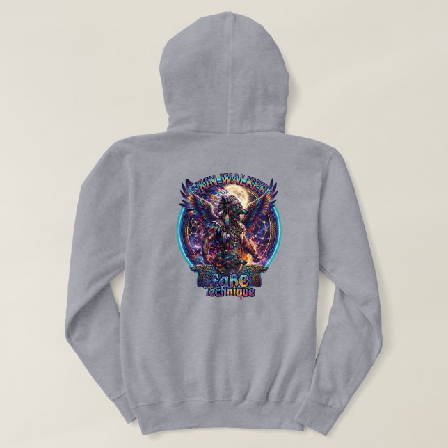 Skinwalker Mythic Warrior Hoodie (Design Back)