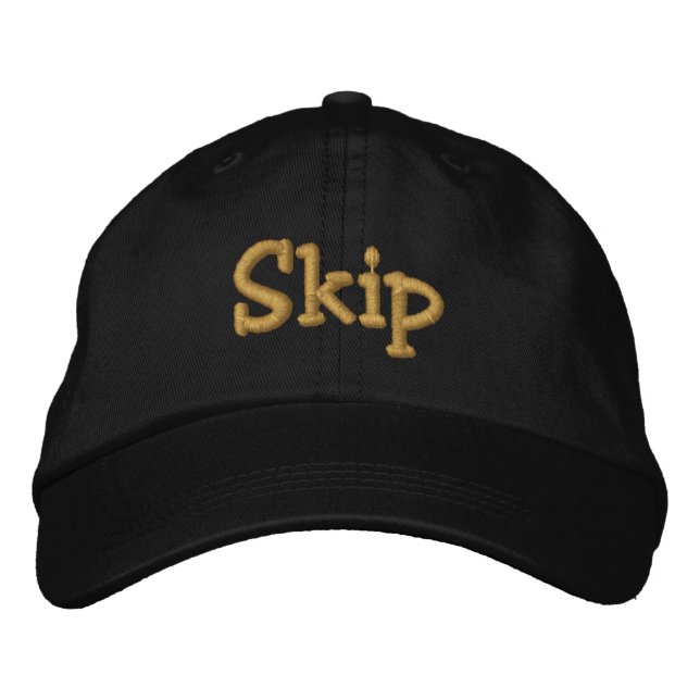 Skip Personalised Baseball Cap / Hat (Front)