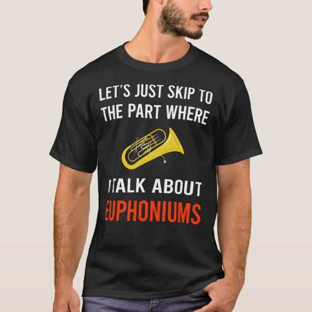 Skip Talk Euphonium T-Shirt (Front)