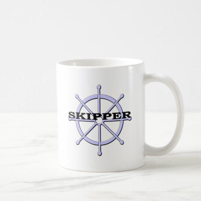 Skipper Ship Wheel Mugs (Right)