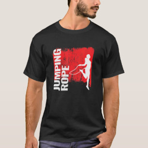 skipping rope and rope jumping for women and jumpi T-Shirt