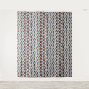 skipping-rope tapestry