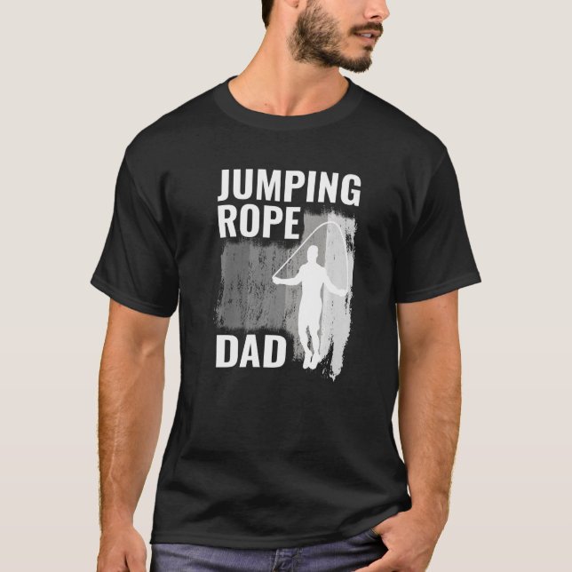 Skipping Rope Wizard Rope Jumping For Men Jumping  T-Shirt (Front)