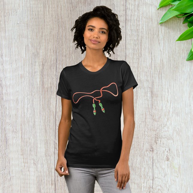 Skipping Rope Womens T-Shirt (Creator Uploaded)