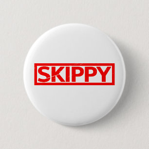 Skippy Stamp 6 Cm Round Badge