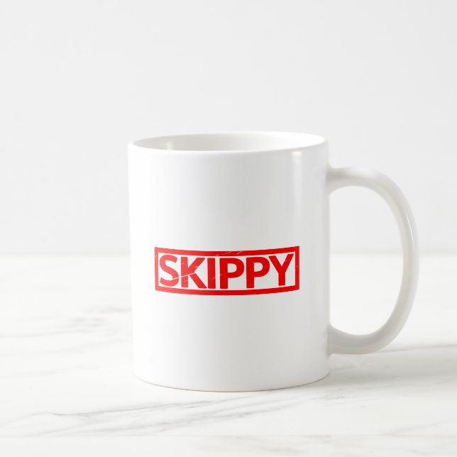 Skippy Stamp Coffee Mug (Right)