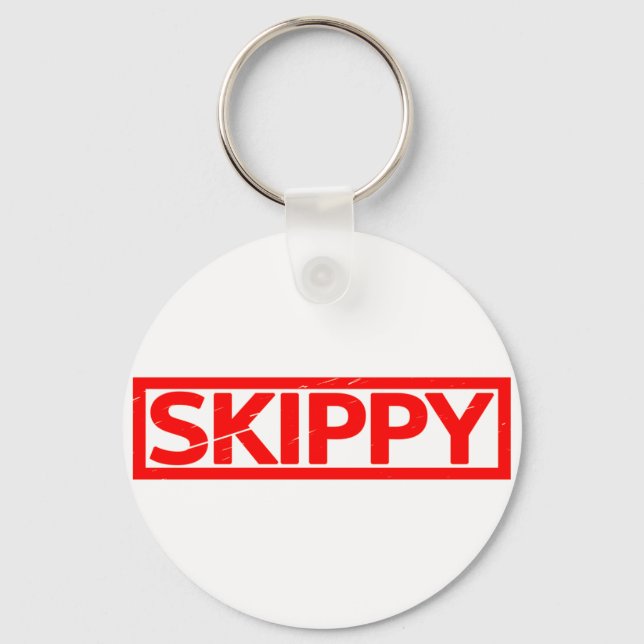 Skippy Stamp Key Ring (Front)