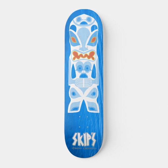 Skip's Tiki Grill Skateboard 00 (Front)