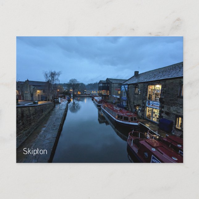 Skipton Town Postcard (Front)