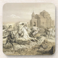 Skirmish of Persians and Kurds in Armenia, plate 1