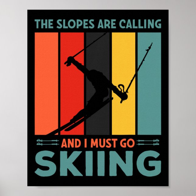 Skis, Alpine Skiing, _1  Poster (Front)