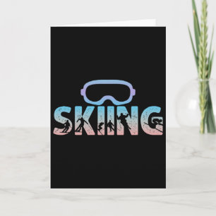 Skis, Alpine Skiing, _4  Card