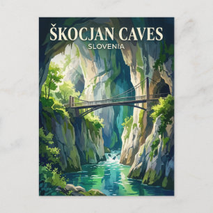 Škocjan Caves Slovenia Postcard