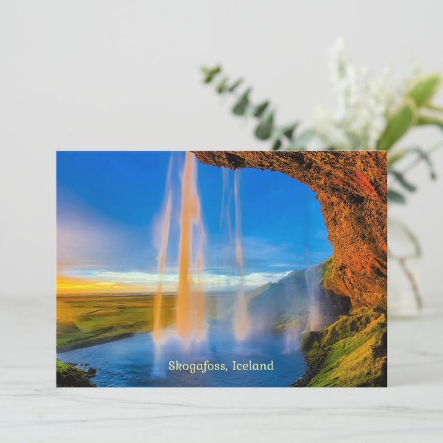 Skogafoss, Iceland (Standing Front)